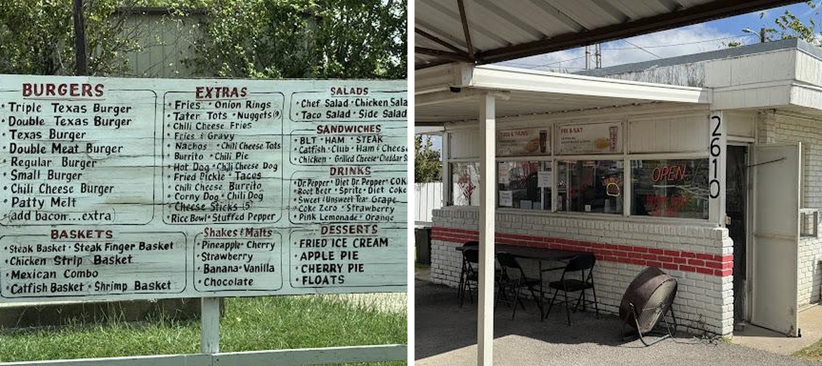 Bells Better Burgers Menu